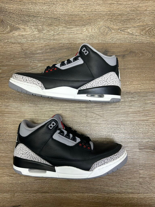 Preowned Jordan 3 Black Cement Reimagine size 11(no box)