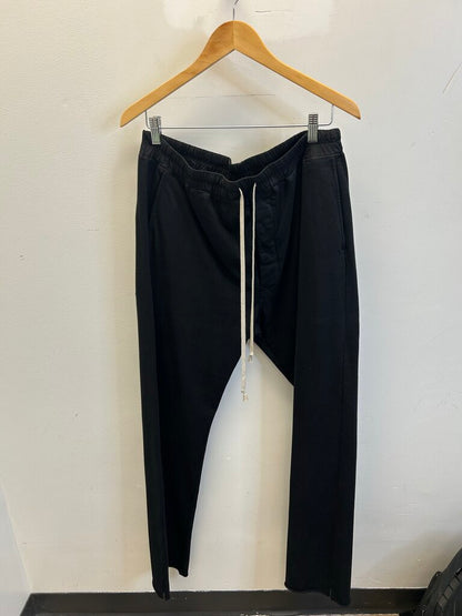 Preowned Rick Owens Black Sweatpants Size XL
