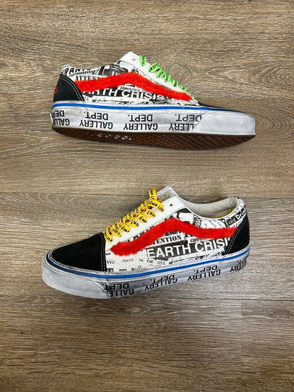 Preowned Gallery Dept. Vans Size 8.5
