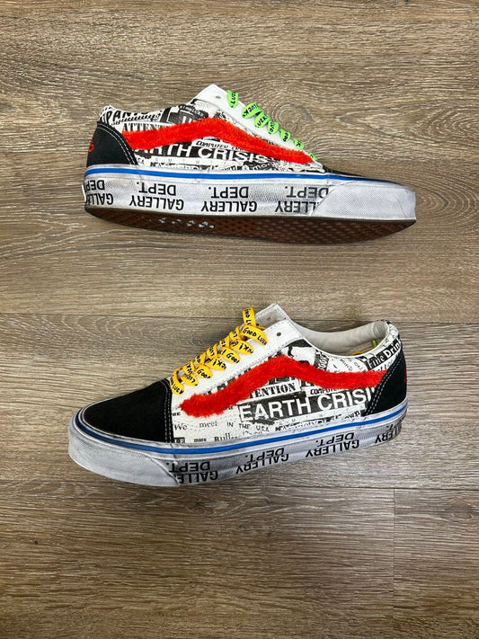 Preowned Gallery Dept. Vans Size 8.5