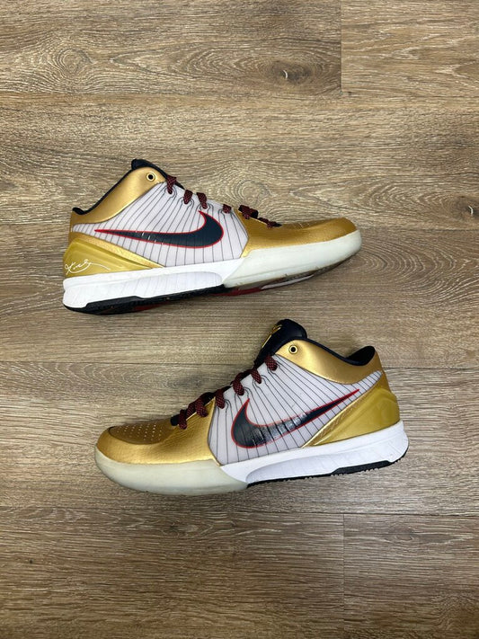Preowned Kobe 4 Gold Medal Size 10 (No Box)