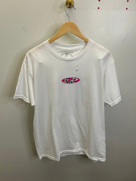 New Matty Boy White Limousine Tee Sz.Large