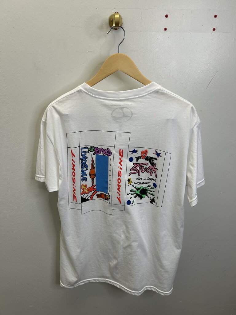 New Matty Boy White Limousine Tee Sz.XL