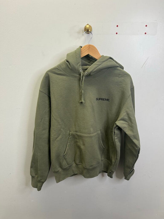 New Supreme Olive Immortal Hoodie sz.S