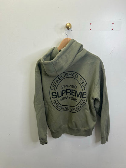 New Supreme Olive Immortal Hoodie sz.S