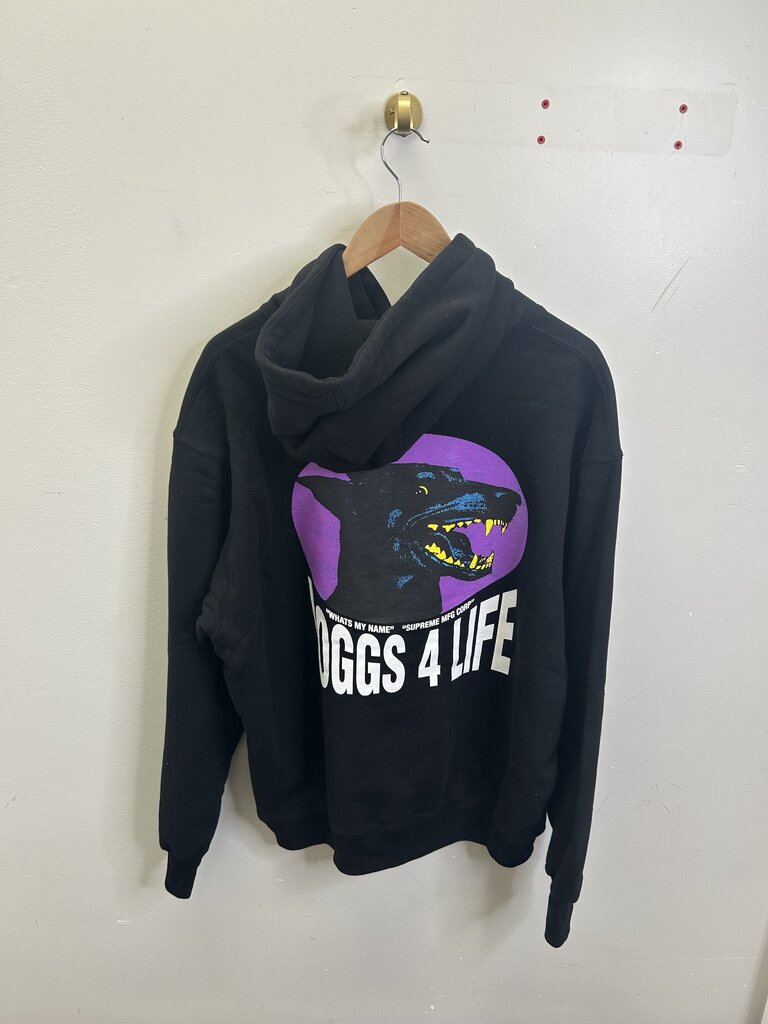 New Supreme Black Doggs Hoodie sz.L