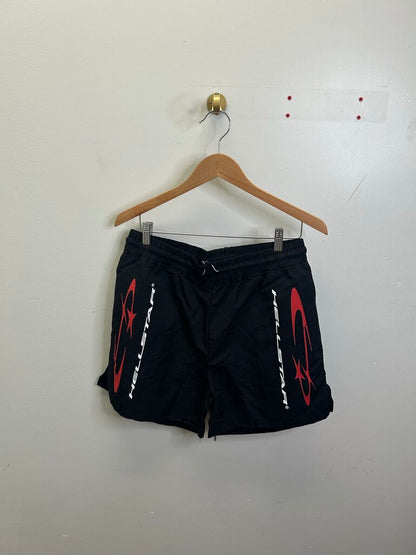 New Hellstar Black Red Nylon Shorts size L