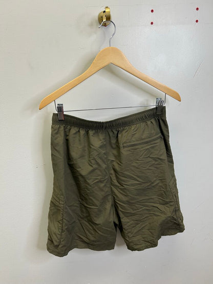 Preowned Supreme Olive Nylon Short Sz.Small