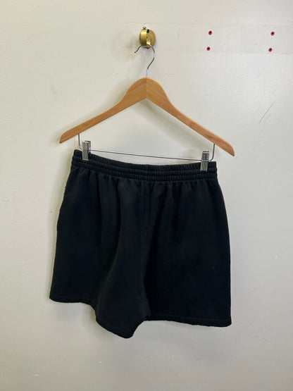Preowned Balenciaga Black BB Shorts Size XS