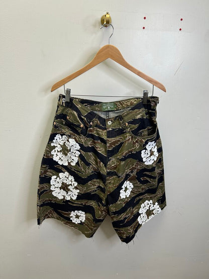 New Denim Tears Camo Wreath Shorts Size Large