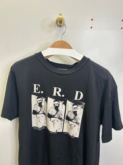 Preowned ERD You Are Nothing Black Tee Size Small