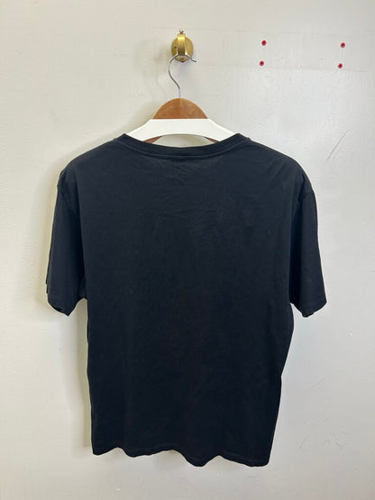 Preowned Celine Paris Cream Studded Black Tee sz.XL