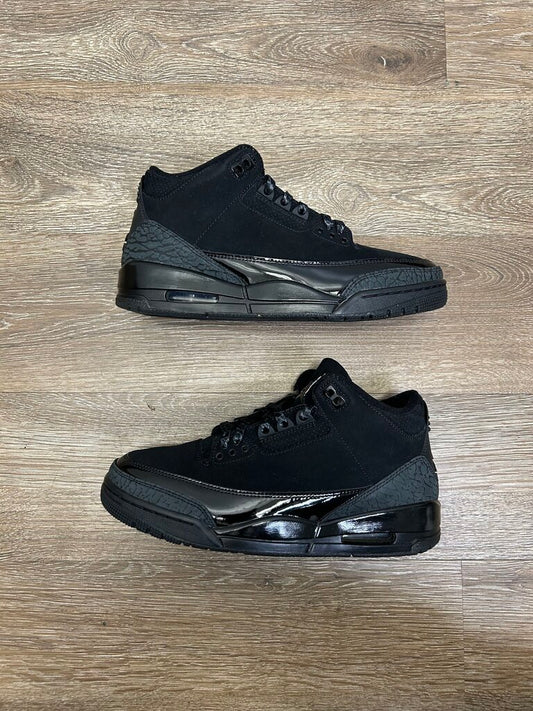 Preowned Jordan 3 Black Cat sz.8