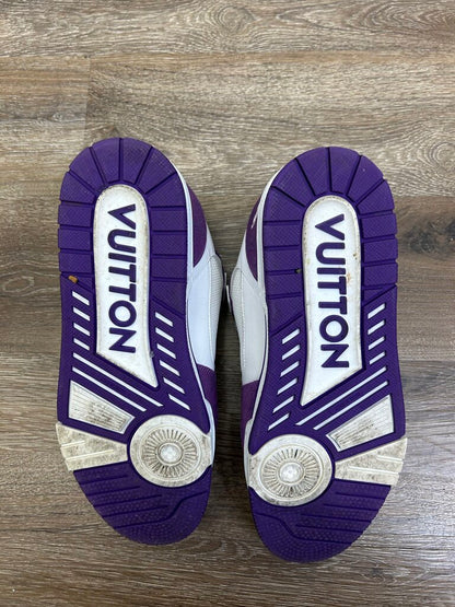 Preowned Louis Vuitton Purple Trainer size 8(10)