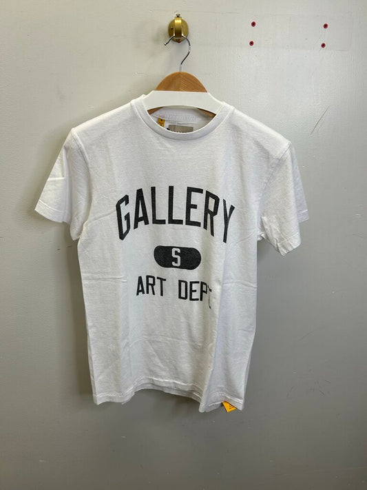 New Gallery Dept Collegiate White Tee size S