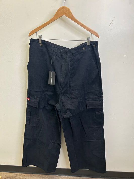 New Gv Gallery Black Cargo Pants Size Large