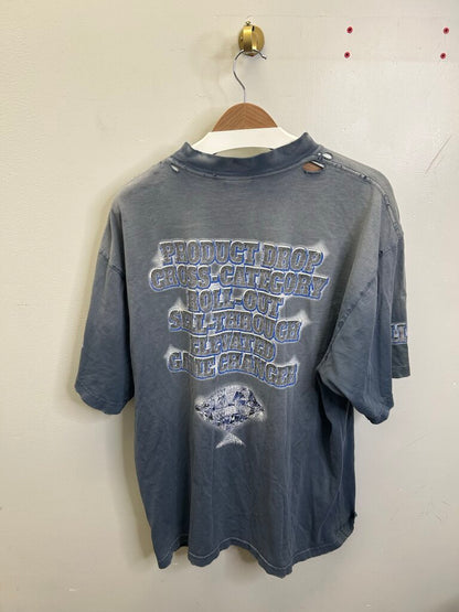 Preowned Balenciaga Stone Cold Tee Size Large