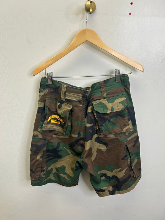 New Gv Gallery Camo Yellow Short Sz.Medium