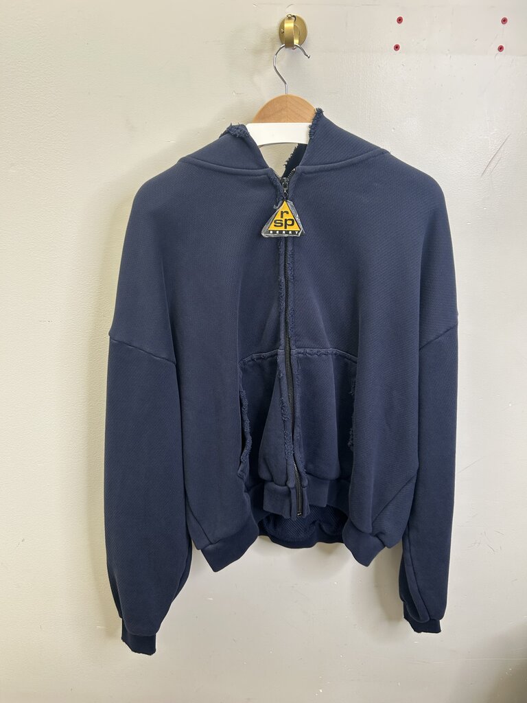 New Gv Gallery Navy Zip Up Sz.Small