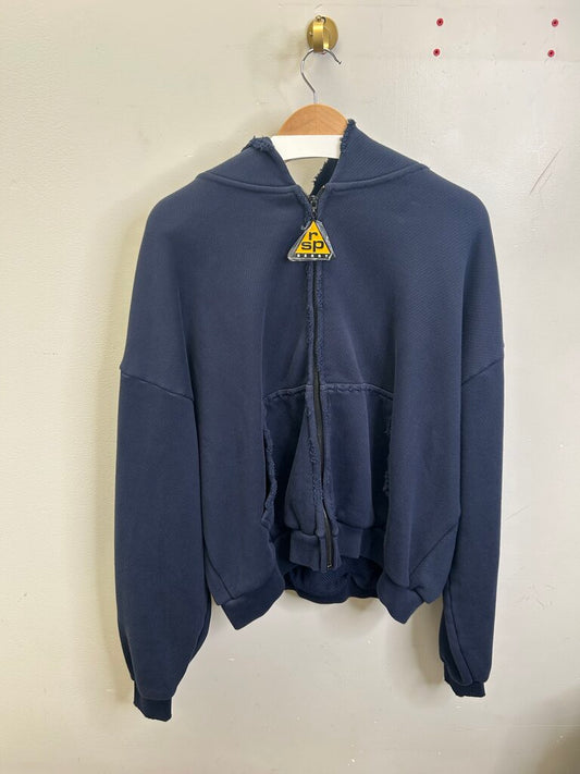 New Gv Gallery Navy Zip Up Sz.Small