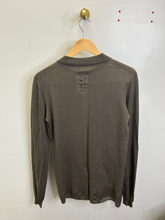 Preowned Rick Owens Brown Longsleeve sz. S