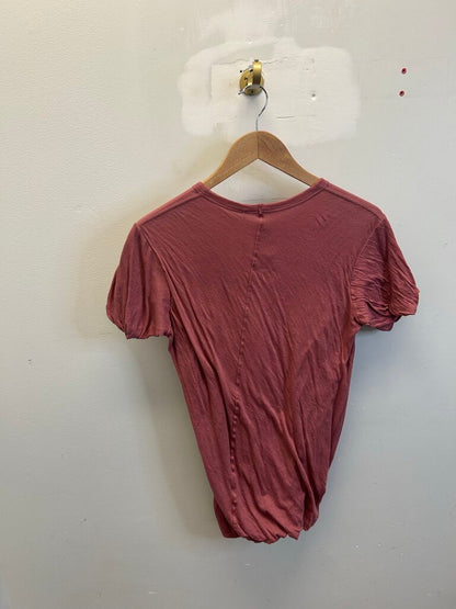 New Rick Owens Pink Tee sz.
