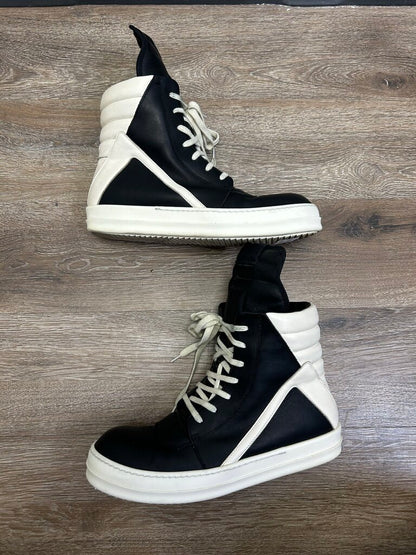 Preowned Rick Owens Geobasket Black Milk sz.42