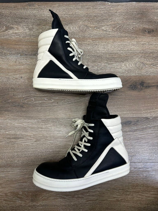 Preowned Rick Owens Geobasket Black Milk sz.42