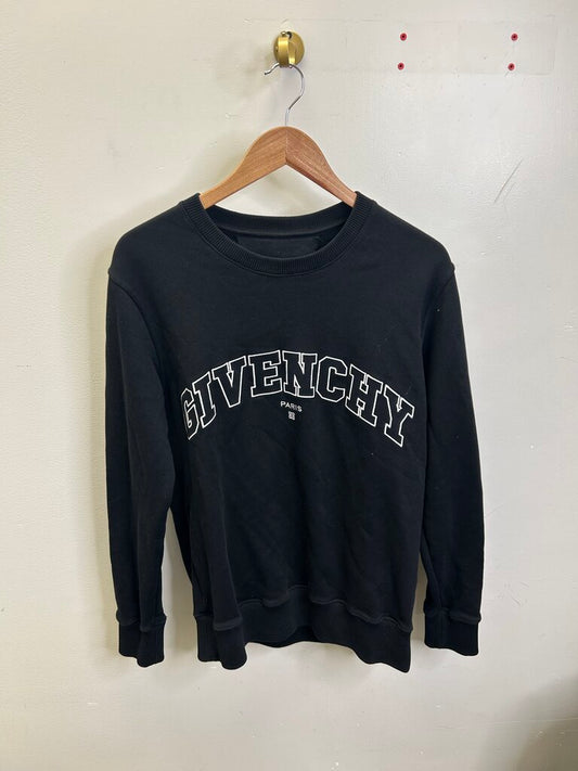 Preowned Givenchy Black Monogram Crewneck sz.