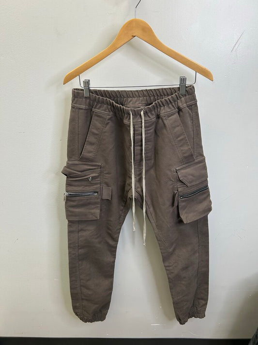 Preowned Rick Owens Brown Zip Jogger sz.38