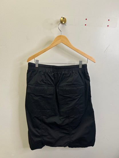 Preowned Rick Owens Black Nylon Shorts size M