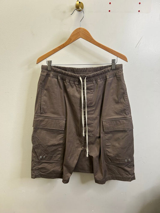 Preowned Rick Owens Dust Cargo Shorts size M