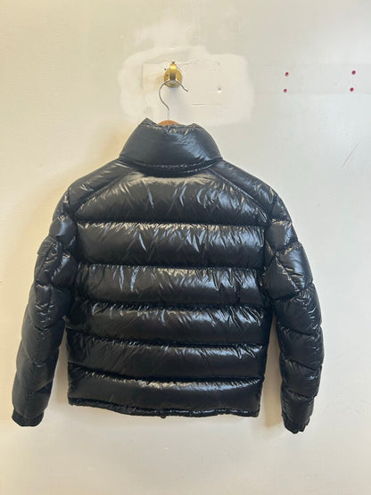 Preowned Moncler Black Puffer Size 3
