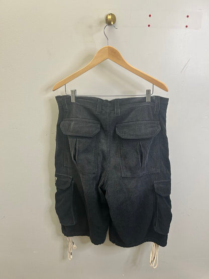 Preowned Satoshi Nakamoto Corduroy Shorts Size Medium