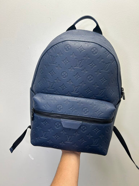 New Louis Vuitton Monogram Navy Backpack