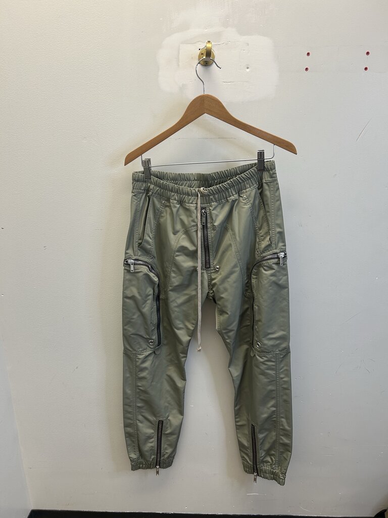 New Rick Owens Green Zipper Pants sz.40