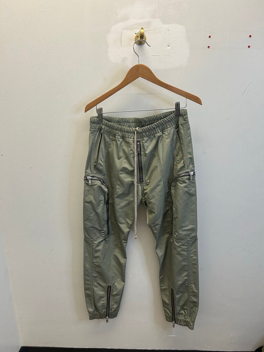 New Rick Owens Green Zipper Pants sz.40
