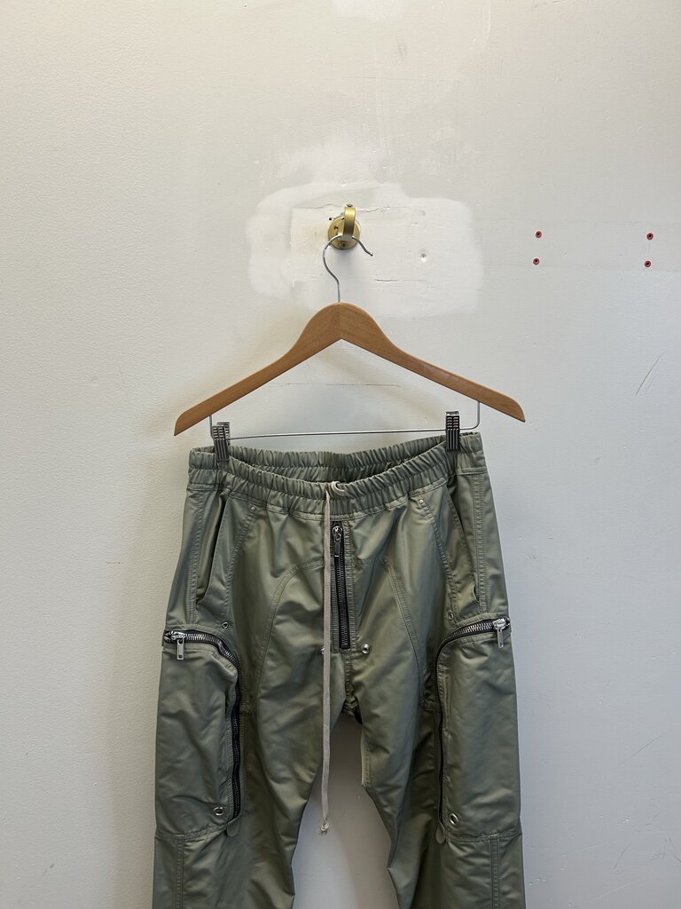 New Rick Owens Green Zipper Pants sz.40