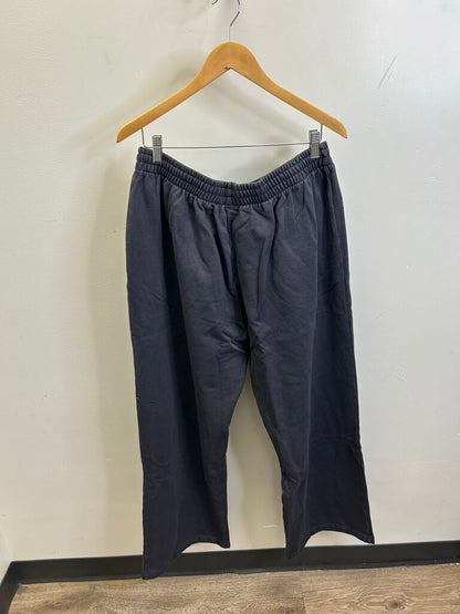 New Gv Gallery Black Cursive Sweatpants Size Medium