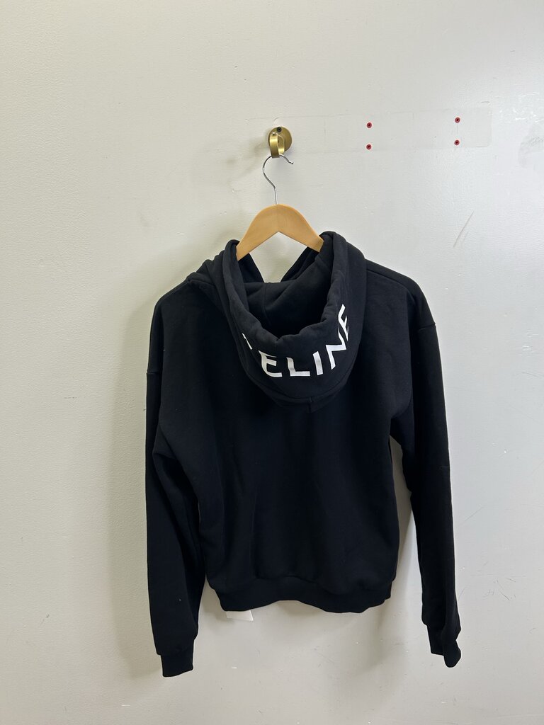 New Celine Black Zip Size Small
