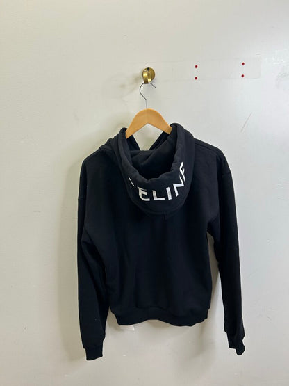 New Celine Black Zip Size Small