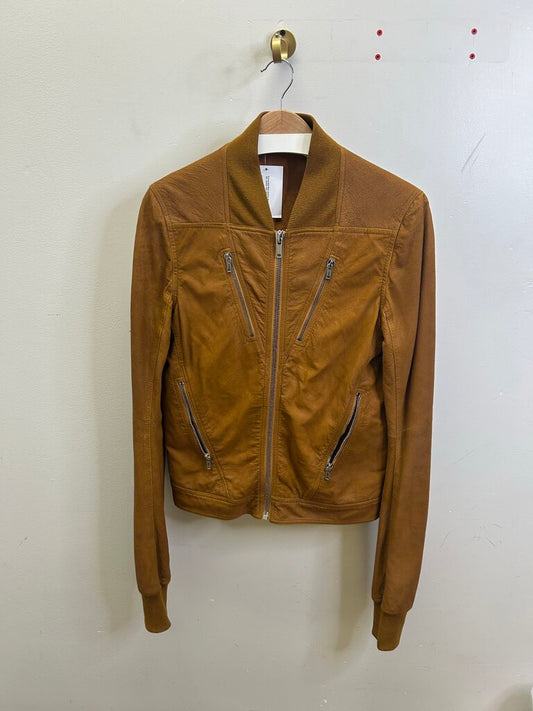 Preowned Rick Owens Brown Zip Jacket size S/M