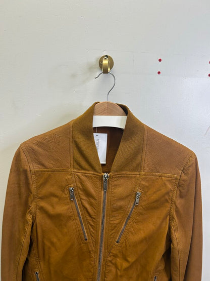 Preowned Rick Owens Brown Zip Jacket size S/M