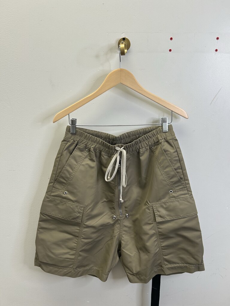 New Rick Owens Nylon Cargo Shorts size S