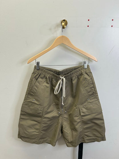 New Rick Owens Nylon Cargo Shorts size S