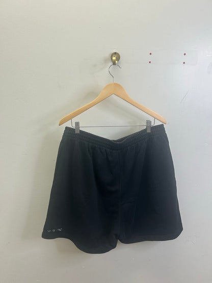 Preowned Balenciaga Black & White Heavy Ink Shorts sz.L