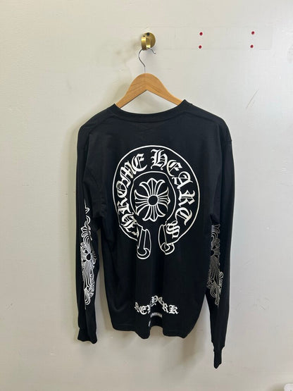 New Chrome Hearts New York Horseshoe Long Sleeve Size Large