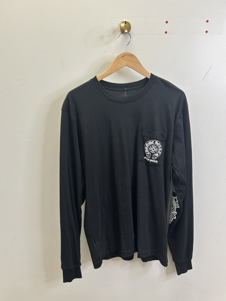 New Chrome Hearts New York Horseshoe Long Sleeve Size Large