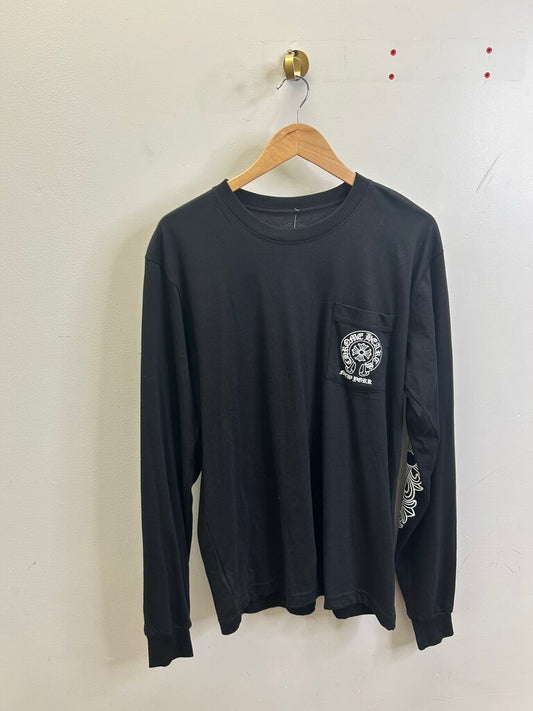New Chrome Hearts New York Horseshoe Long Sleeve Size Large