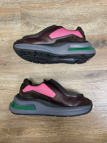Preowned Prada Sport Boxing Sneaker Brown Pink size 6.5(8)
